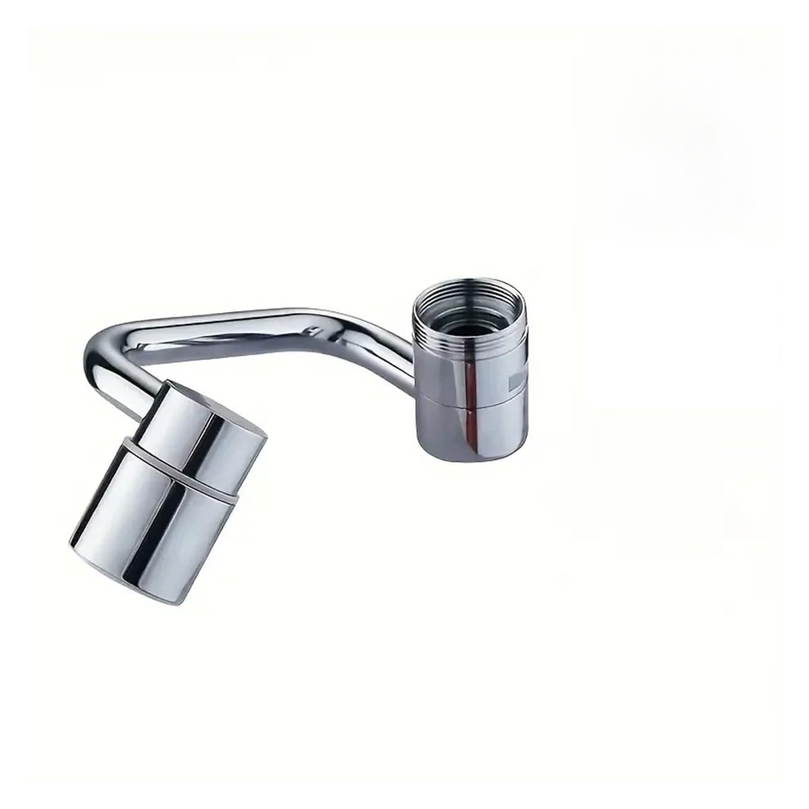 1pc 1080° Swivel Stainless Steel Kitchen Faucet Extender for Kitchen Faucet