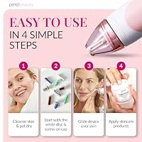 PMD Personal Microderm Pro - At-Home Microdermabrasion Machine with Kit for Face & Body -5 Piece set(Pack of 1), Blush — image 6