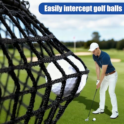 Image of Safety Net Kids Pet Balcony Protection Rope Net Stair Safety Netting for Railings Playground Safety Net Golf Practice Net Baseball Nets for Batting Knotless Polyester Sports Netting