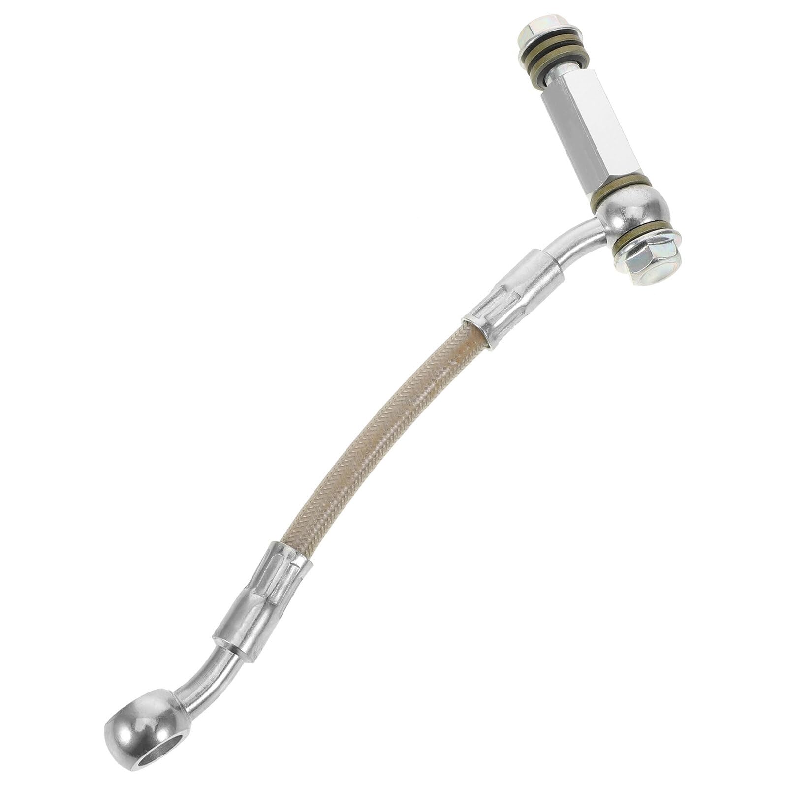 Extensor manguera freno motocicleta para solucionar cables cortos en manillar