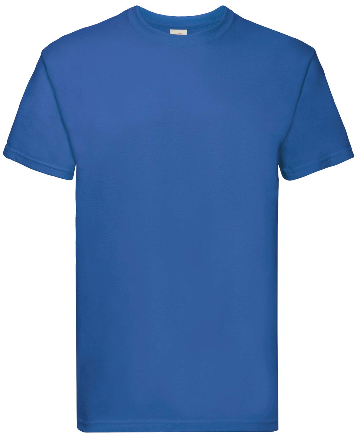Fruit Of The Loom Men's Royal Super Premium Short Sleeve T-Shirt, Small