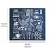 Zeller 26309 Placa de Panel de Cocina, Multicolor, 56x50x3 cm