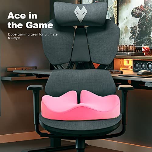 Foamula Sit Bone Relief Cushion For Butt, Office Chair Cushion For Hip Pain Relief, Car Seat Cushion For Coccyx, Butt, Sciatica, Pelvic Floor, Postpartum Recovery, Memory Foam Desk Chair Cushion #TOP6