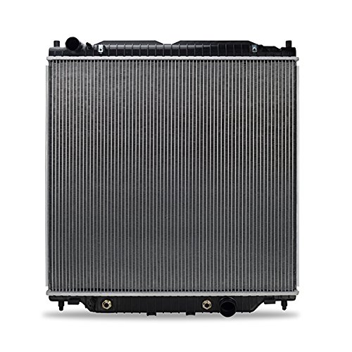 Mishimoto Plastic End-Tank Radiator Compatible With Ford Powerstroke 2003-2007