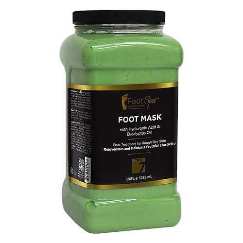 Máscara de crema para pies, 128 oz con menta y aceite de eucalipto - Masaje de pedicura para pies cansados y cuerpo, piel hidratante, fresca -
