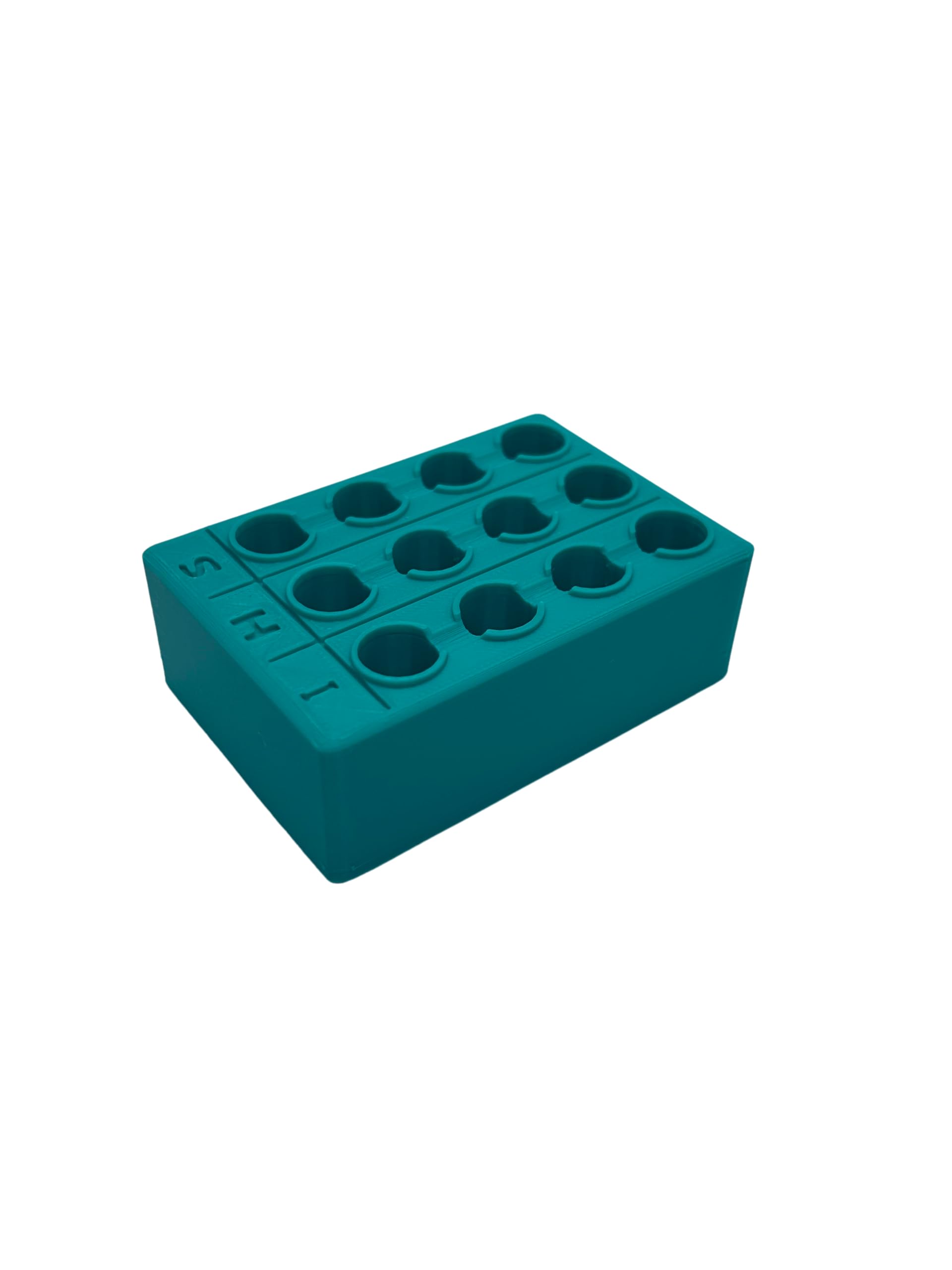 Designz3D 510 Cartridge and Pen Holder - 3 Column (Dark Green), 1.4.1