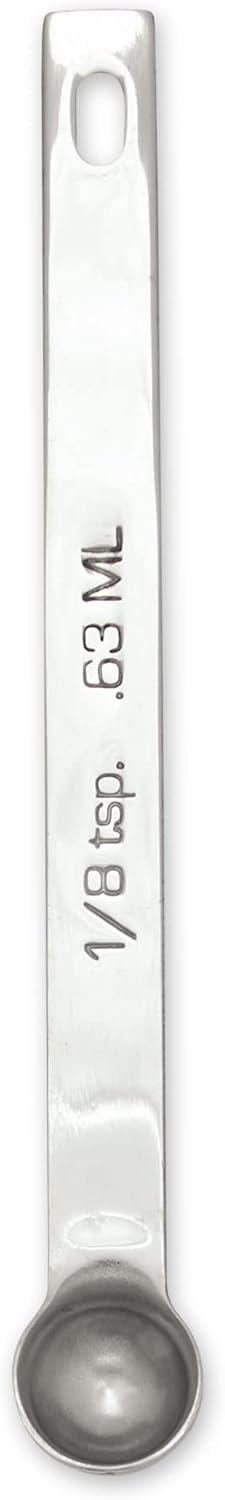 RSVP International Endurance Kitchen Collection Open Stock Measuring Spoon, Stainless Steel, Dishwasher Safe, 1.125-Teaspoon