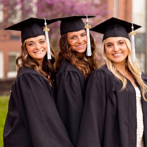 Image of GraduationMall Single&Multiple Color Graduation Tassel with 2026 Year Charm 9 inch