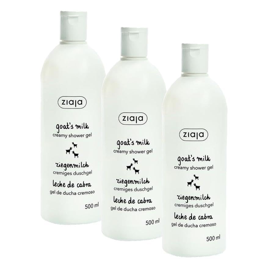 Ziaja Keçi Sütü Kremli Duş Jeli 500 ml (3 paketi)