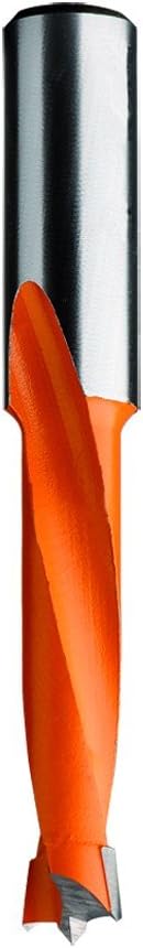 CMT 311.150.12 Two Flute Dowel Drill, 15mm (19/32-Inch) Diameter, 10x30mm Shank, Leftt-Hand Rotation