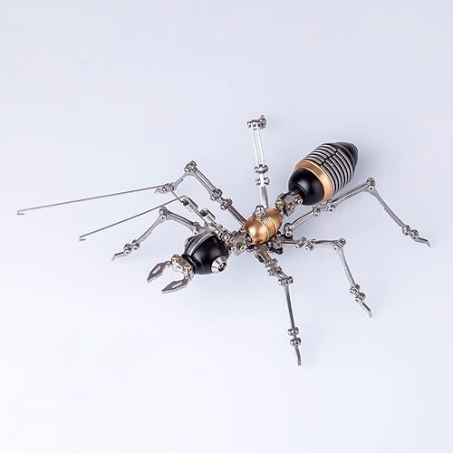 Miniatura 2 de Rompecabezas de metal 3D, kit de modelo mecánico de insectos, hormigas y hormigas, rompecabezas de metal 3D, ensamblaje de bricolaje, rompecabezas