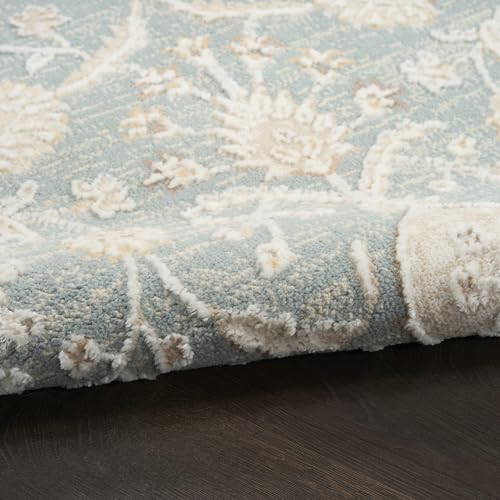 Tapete decorativo Nourison Isla azul 118x94 cm miniatura 7