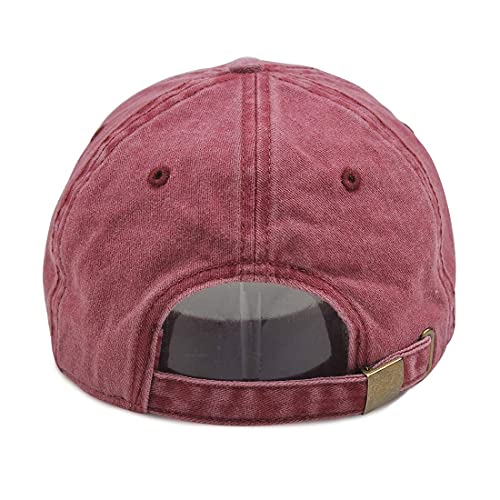 Image of HH HOFNEN Baseball Cap Washed Cotton Unstructured Vintage Hat for Men Women | Unisex Sports Ball Caps Sun Protection Adjustable Outdoor Curved-Brim Dad Hat Classic Plain Cap