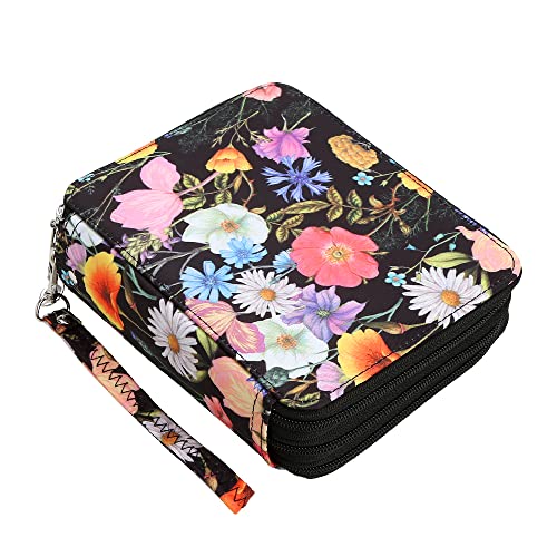 Image of 72 Slots Pencil Case Organizer w /Removal Handle Strap
