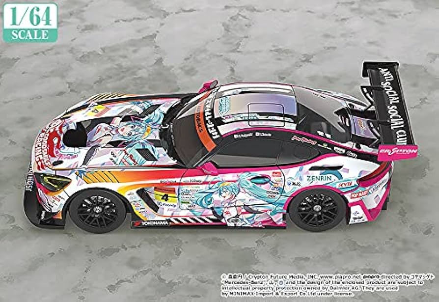 【グッドスマイル】初音ミク AMG 2021 Super GT ver. Amazon | 初音ミク GTプロジェクト 1/64 グッドスマイル 初音