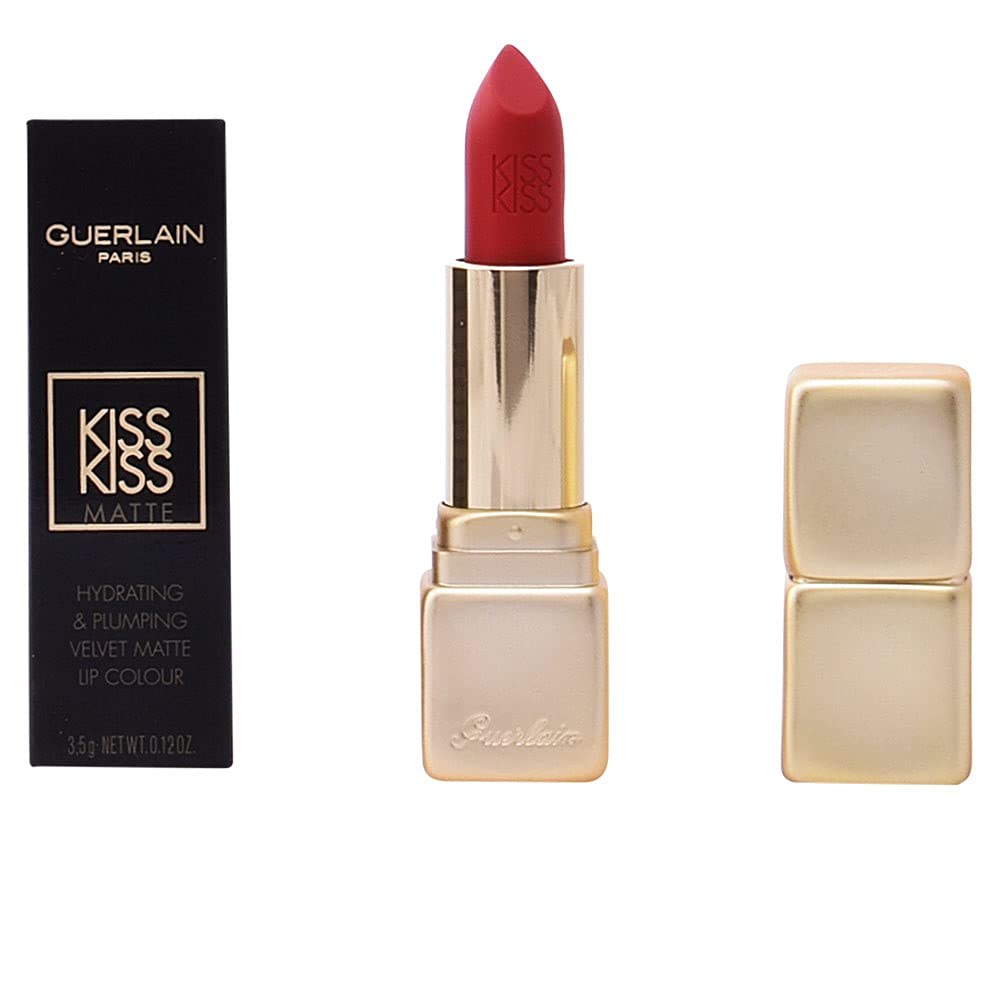Guerlain Kiss Kiss Matte Ruj M331 Chilli Red 1 Paket (1 x 3.5 g)