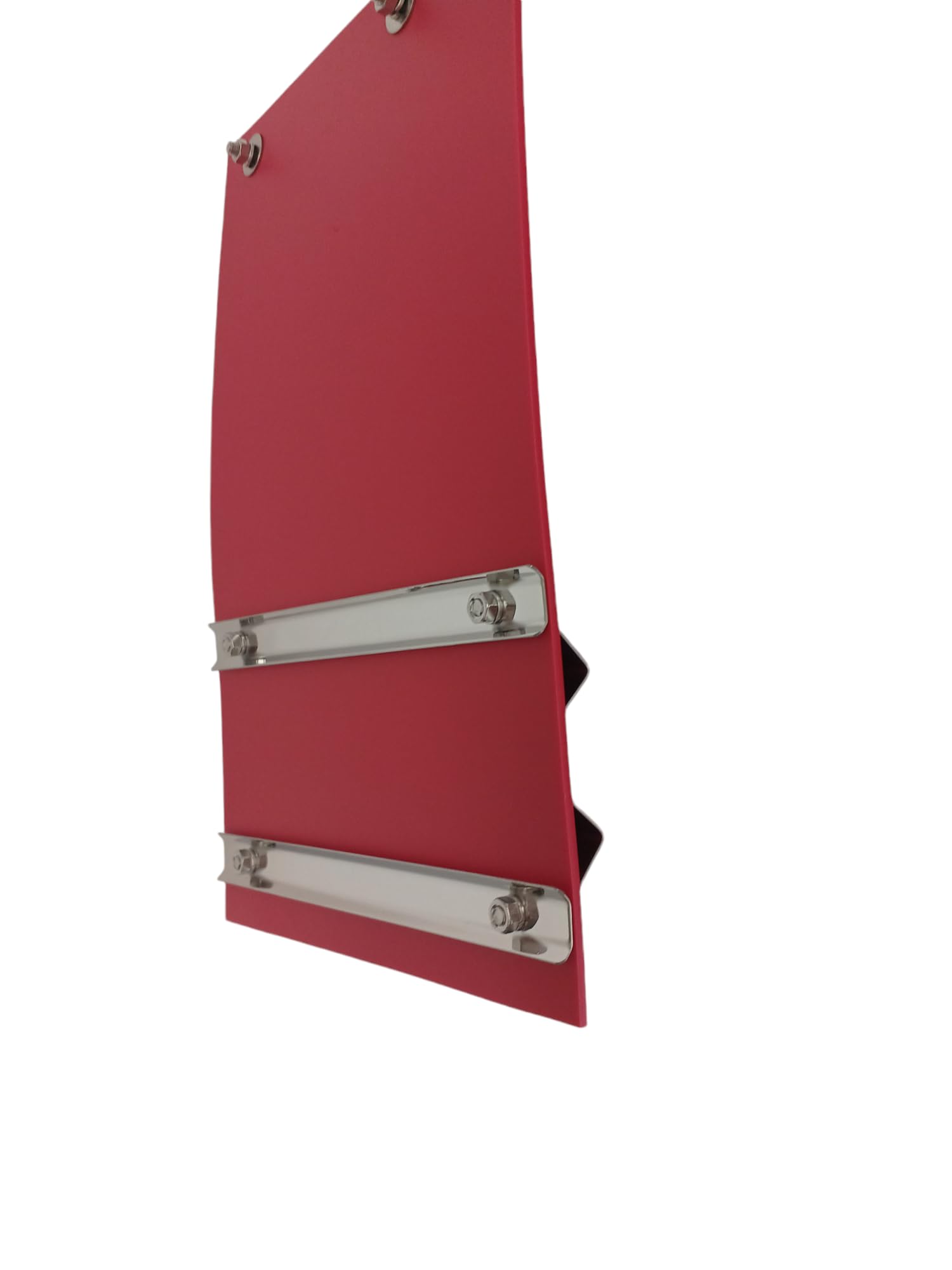 Amazon | 軽トラック用泥除け レッド 鏡面ウエイト 二山折り 2枚