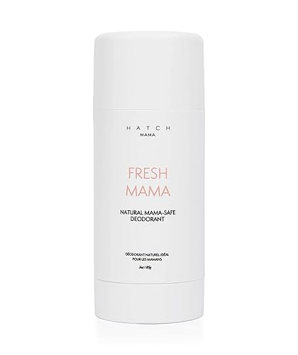 HATCH Clean Deodorant - Seguro para el embarazo, desodorante sin bicarbonato de sodio y aluminio para mujeres con piel hormonal, a base de plantas y