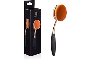 Yoseng Oval Foundation Brush Set: Get a Flawless Finish with Sun Protection