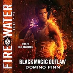 Fire Water Audiolibro Por Domino Finn arte de portada
