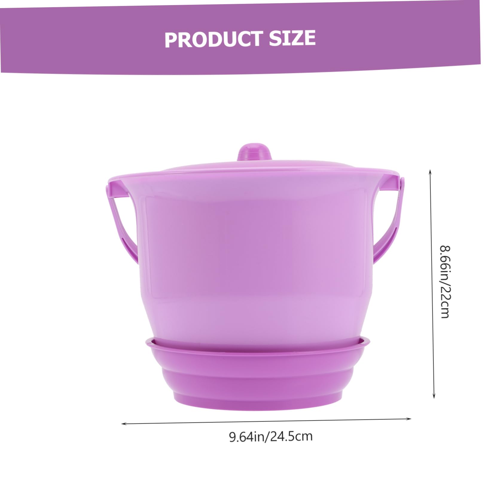 Anneome Children's Urinal Portable Potty Training Seat Bed Pan Cover for Easy Cleaning Random Color