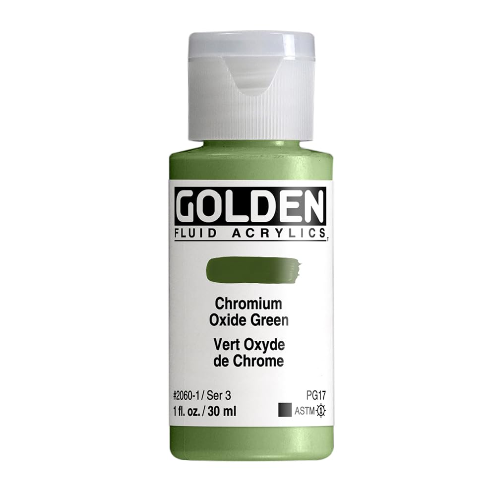 Pro-Art Chrm Ox Gr-Golden Fluid Acrylic, Acrylic, Multicolour