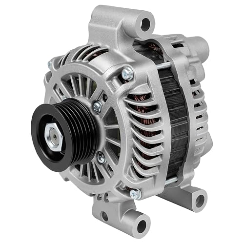 Image of SCITOO Alternator Fits for Ford for Explorer 2009-2010,for Explorer Sport Trac 2009-2010,for Mercury for Mountaineer 2009-2010, V6 4.0L, 12V 115Amp CW S6 Pulley Class 11275 9L2T-10300-BA