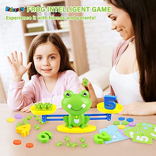 Image of Kidology Frog Balance Counting Toys for Kids 3+ Years | Fun Math Game for Preschool | Educational Number Learning Toy, Unique Children's Gift