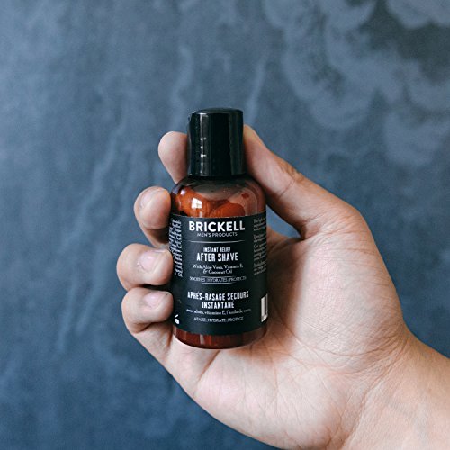 Brickell Men's Instant Relief Aftershave for Men, Natural and Organic Soothing After Shave Balm to Prevent Razor Burn, 59 ml, Scented - Image 6