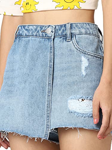 ONLY Onltexas Reg DNM Skort Bj Noos – Ansicht 3