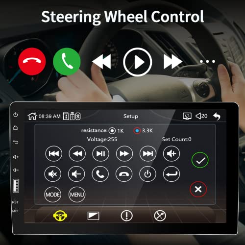 Podofo 1 Din Autoradio Carplay Android Auto