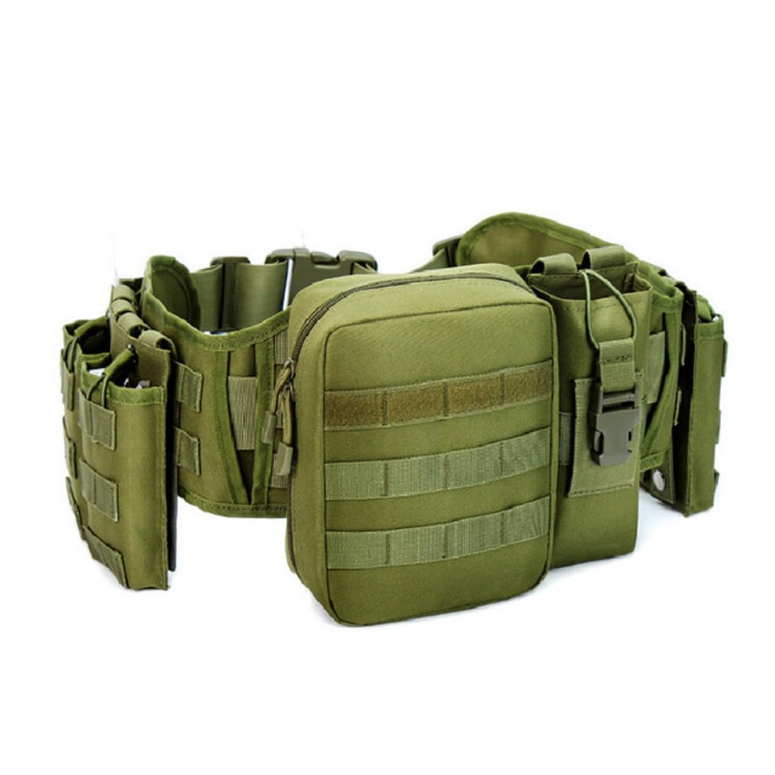 ACEXIER Sac Banane Tactique Multifonction pour Sports de Plein Air - Poche Poitrine pour Homme, Gcp (Green)