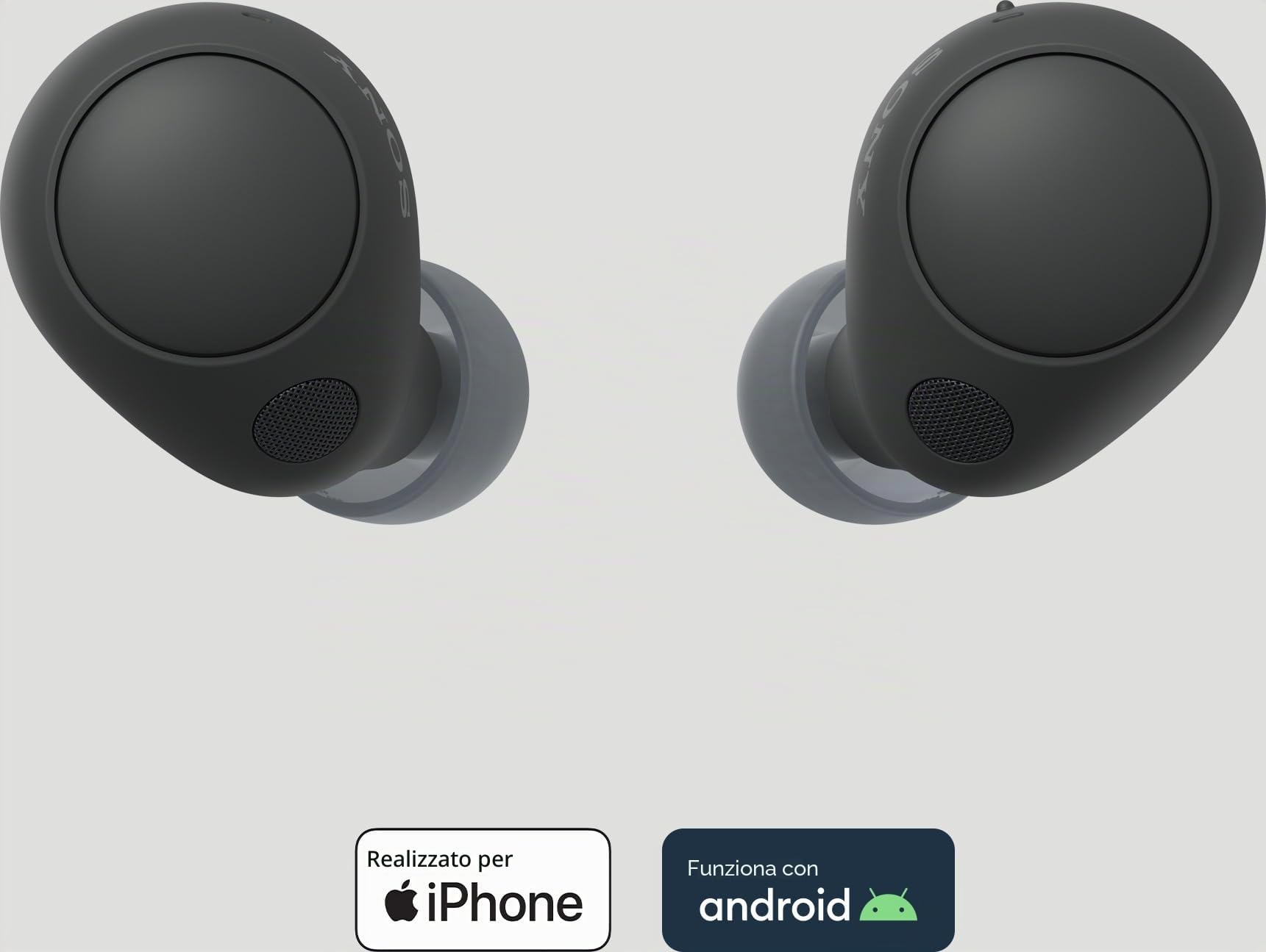 Sony WF-C710N auricolari Truly Wireless con Noise Cancelling, qualità delle chiamate,connessione multipoint,IPX4, fino a 40 ore di autonomia, compatibili con iOS e Android, Black (nuovo modello)