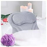 Bath Pillows for Tub Neck and Back Support - Bathtub Pillow for Soaking Tub - Bath Tub Pillow Headrest - Spa Pillow for Bathtub and Hot Tub - Bathtub Accessories for Women – Bath Cushion for Tub Adult
