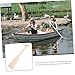 Homoyoyo Versatile Canoe Paddle for Lakes Rivers Wooden Oar for Childs Boat Family Boating Adventure