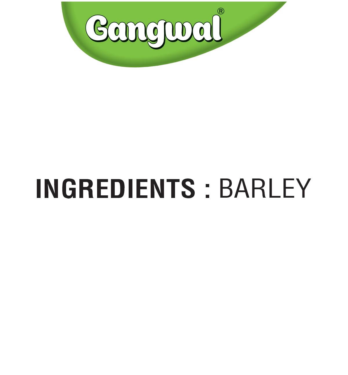 Gangwal Barley Flour (Jau Atta) 500g | 100% Natural Pearl Barley Flour | Jau Ka Atta | Rich in Dietary Fibre & Nutrients | No Preservatives |