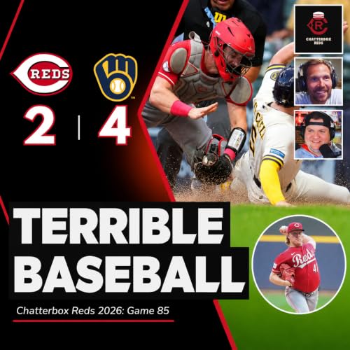 Game 85 - Brewers 4, Reds 2 (Reds Lose 7th Straight Game vs Brewers)