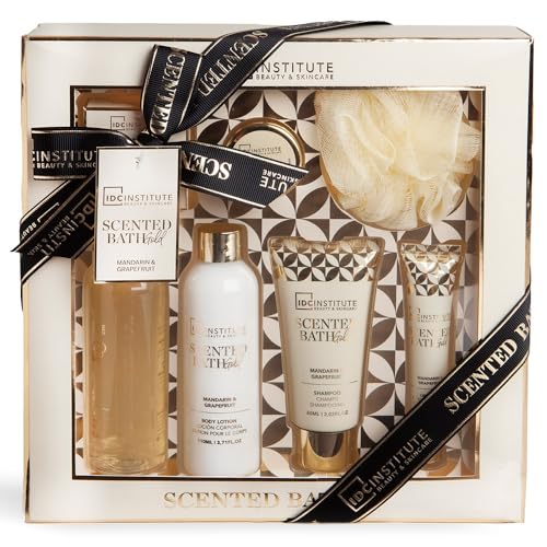 Scented Gold Cosmetic Gift Set 7 Pieces