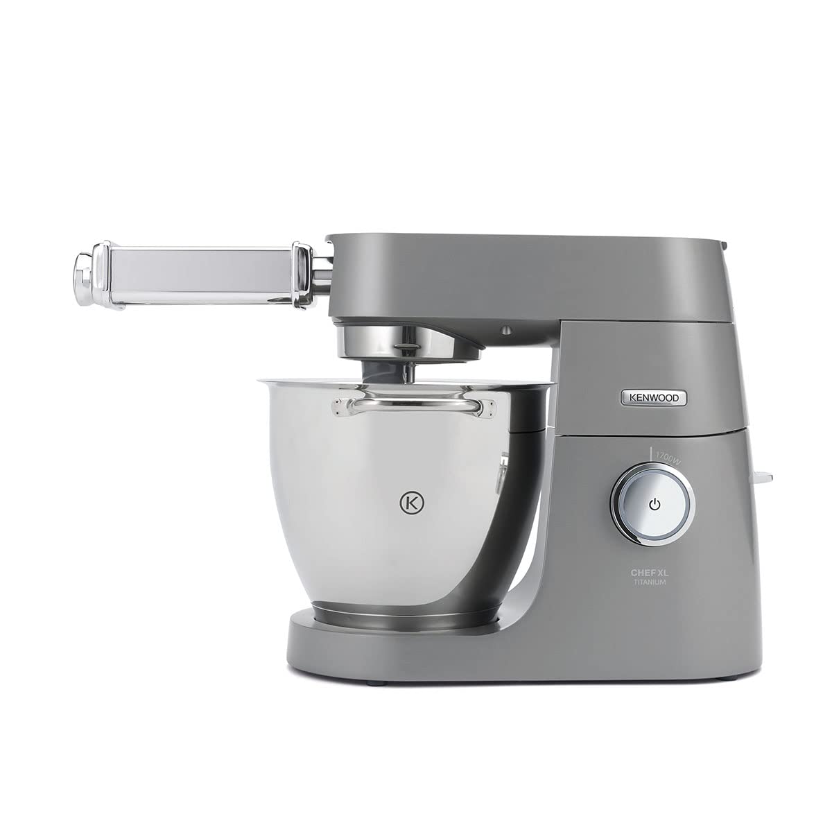 Kenwood KAX980ME Lasagne - adaptador Twist para gamas Chef y kMix, 10 configuraciones de grosor variable, acero inoxidable