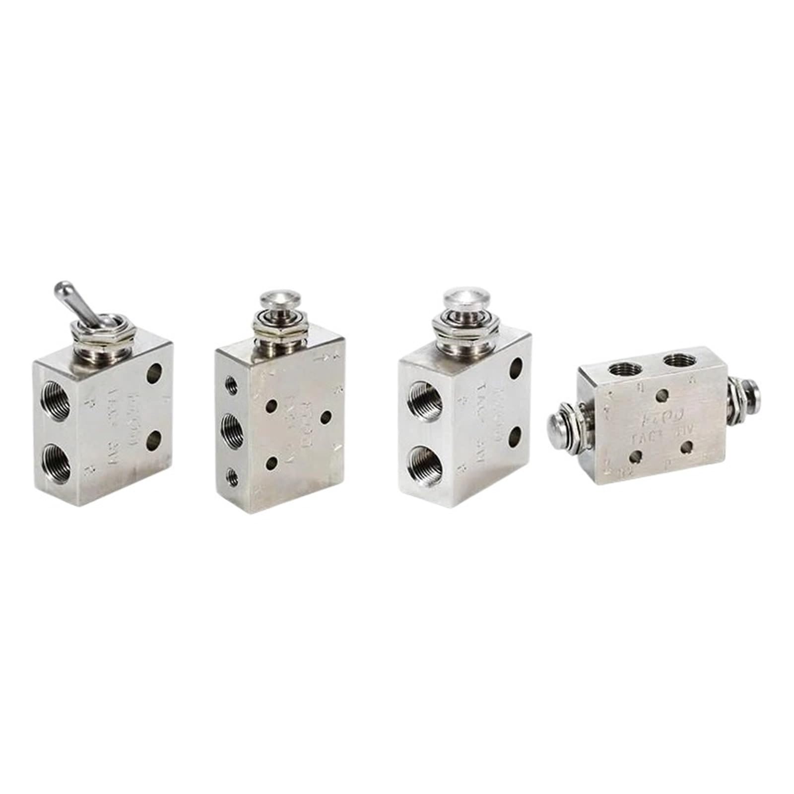 Válvula TAC2-41V mecánica y neumática de botón manual para control de aire estable