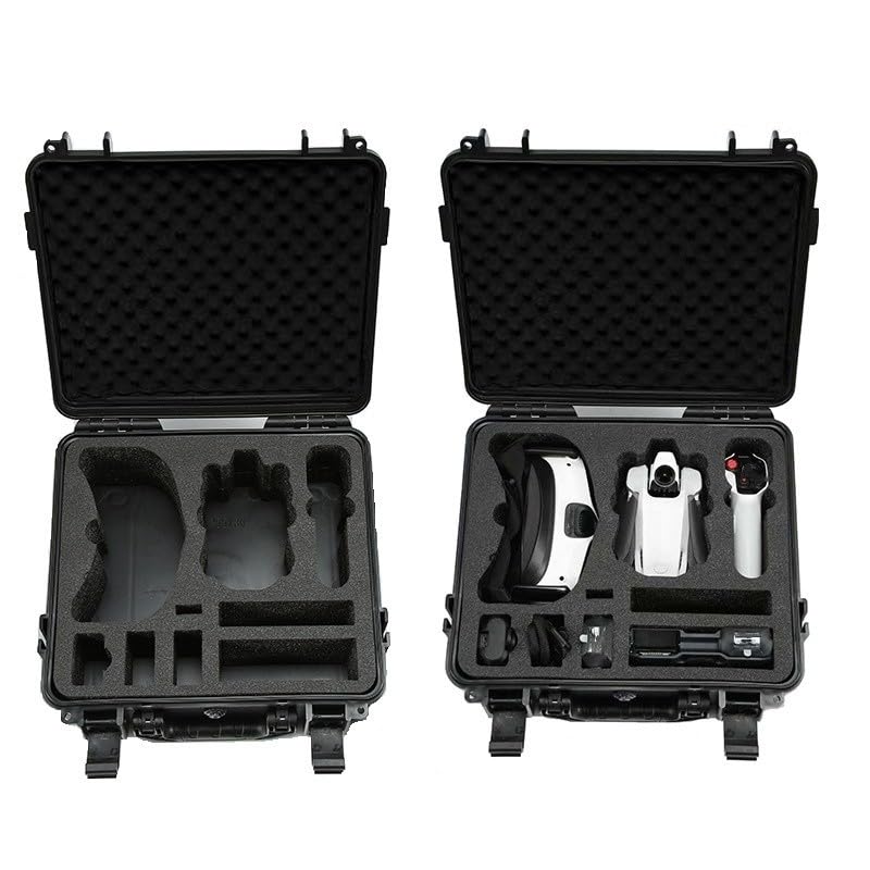 Estuche rígido de almacenamiento para Antigravity A1 Caja a prueba de explosiones Maletín de transporte Impermeable y resistente a los arañazos Bolso de mano Estuche de seguridad (Bolsa + correa)
