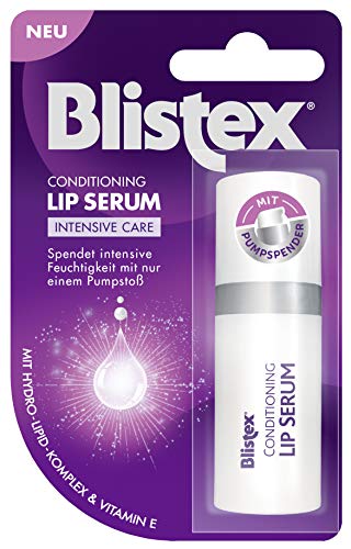 Blistex Lip Serum, Siero per la cura delle labbra per l'idratazione intensiva, Confezione da 3 (3x 8,5 g)