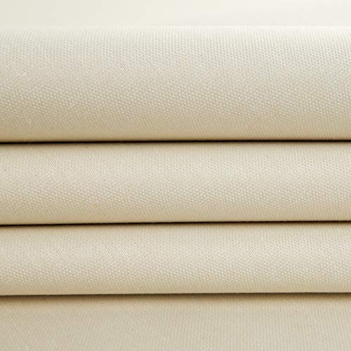 Roc-Lon UR-127 Budget Blackout Drapery Lining Ivory, Fabric thumb #2