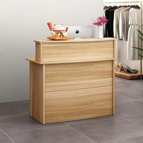 完成品☆折りたたみできる レジカウンター 収納棚付