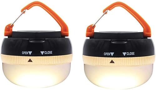 aukvi Ultra brillante luz LED farol de camping Mini Tienda de campaña linternaperfecto para mochilerosTiendas de campañaAutoSenderismo, Camping,