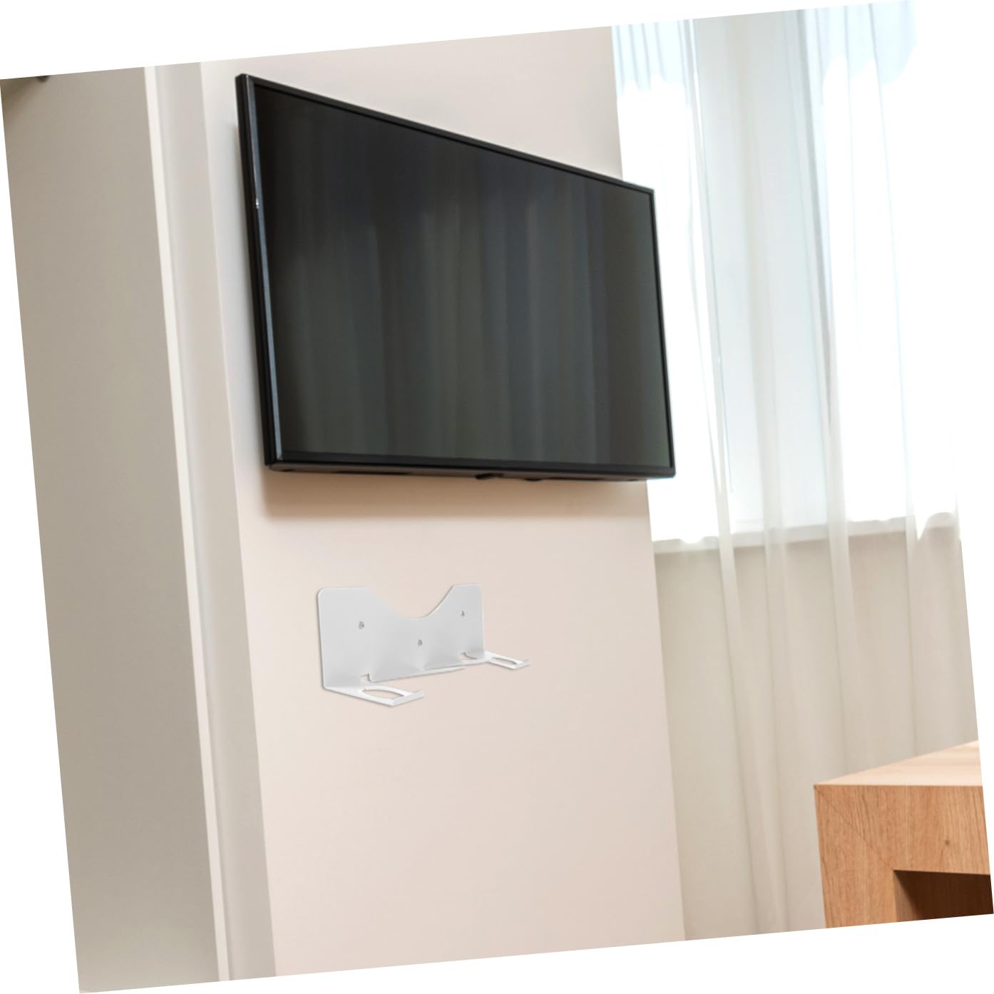 Supporto a Parete per Visore Vr in Ferro Bianco Gancio | Visore e Controller, Funzione Display e Organizzazione, Portatile, Adatto a Negozio e Uso Quotidiano