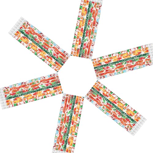 48 lápices navideños con borradores para niños miniatura 4