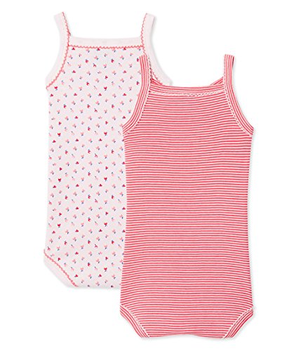 Petit Bateau 23188 Ropa de Bautizo, Multicolor (Special Lot 00), 6M (Pack de 2) Bebé Niñas