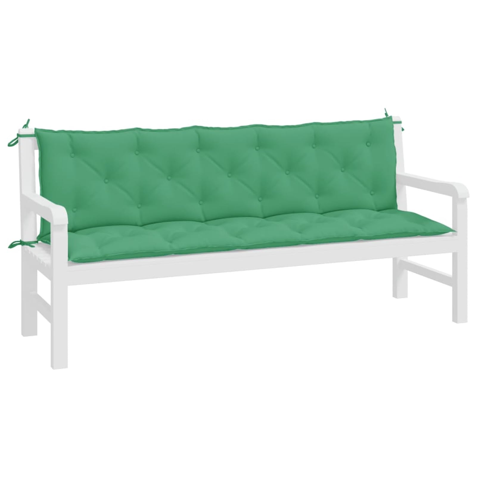 BaraSh Cuscino per Dondolo Verde 180 cm in Tessuto,Cuscino per Dondolo,Cuscino per Dondolo da Giardino,Cuscino per Panche(SPU:315033)