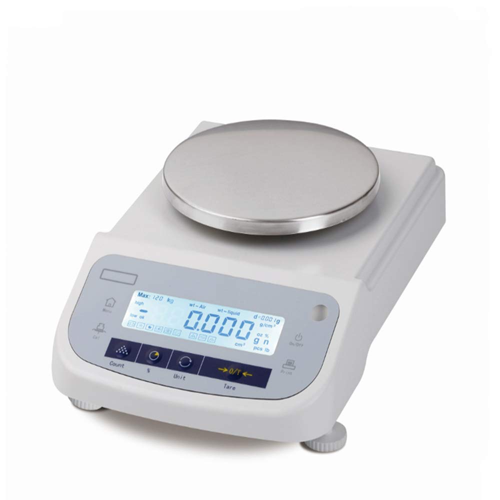 KGLHJDY Laboratory Analytical Balance Electronic Scale High Precision Weighing Balance Industrial Jewelry Household Electronic Counting Weighing Scale 220V (3200g/0.01g)
